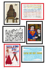 postcard set of everything