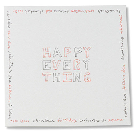 happy everything card