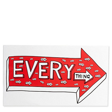large sticker of everything