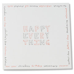 happy everything card